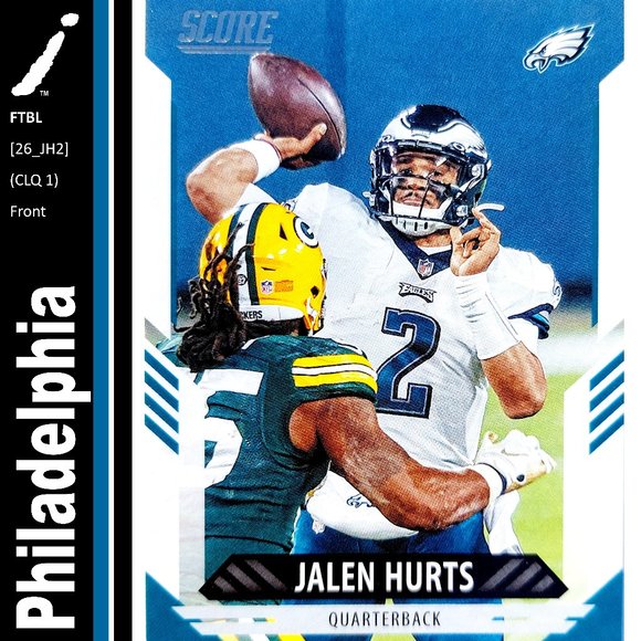 Philadelphia Eagles (Jalen Hurts) - FTBL [26_JH2] - Picture 1 of 3